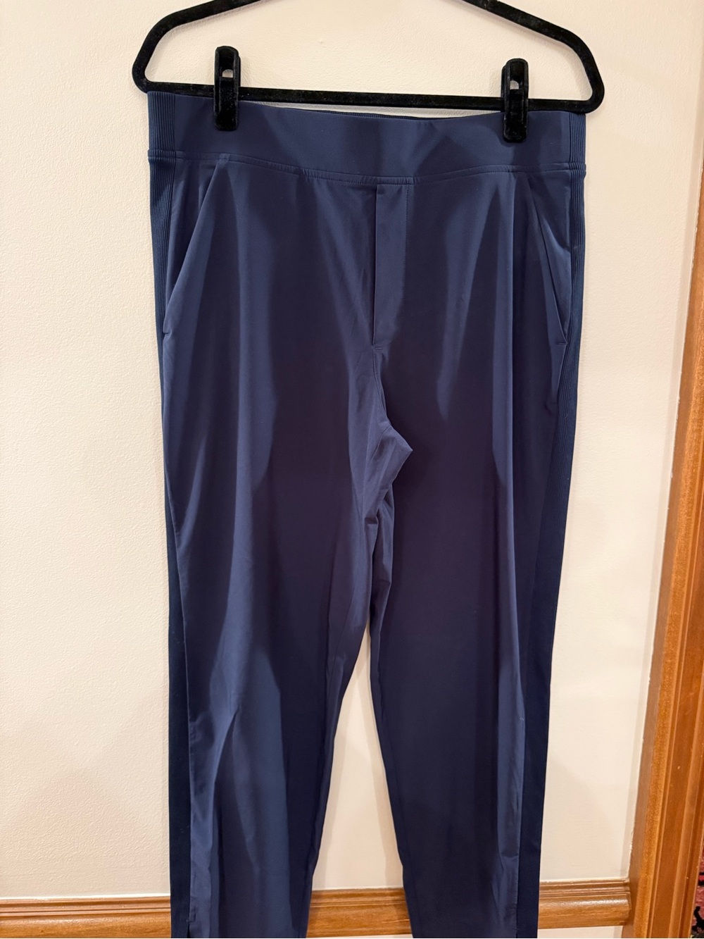 Athleta Dark Navy High-Waist Pants